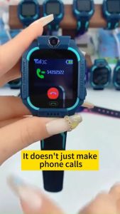 Smart watch for kids positioning watch for 3-12 years old girls multi-function touch screen watch with plug-in card