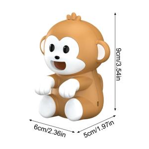 Quạt Thổi Mini Hoạt Hình Dễ Thương Tiện Ích Làm Mát Cá Nhân Di Động Quạt Cầm Tay Bằng Nhựa Có Thể Tháo Rời Có Thể Giặt Được Với Tuổi Thọ Pin Dài