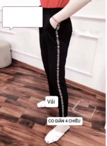 10 CÁI QUẦN POLI CO GIÃN. 40 đến 69.70kg. TẶNG QUÀ