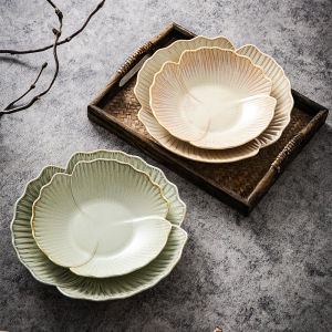 Bát Trang Trí Không Đều Hình Dạng Bất Thường Bằng Gốm Sứ Cổ Điển Dùng Trong Gia Đình Và Thương Mại Cảm Giác Cao Cấp Sáng Tạo Bát Salad