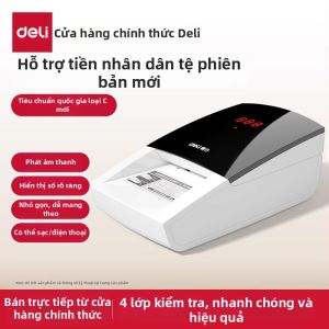 deli | Thiết Bị Kiểm Tra Tiền Mặt Di Động