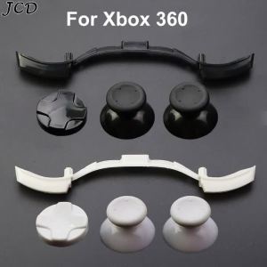 JCD LB RB Bumper Button For Xbox 360 Controller 3D Analog Thumb Sticks Grip Caps Cross D-pad Direction Key Replacement