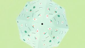 PAYUNG MOTIF LUCU MOTIF BUAH Anti UV Hujan atau Panas payung lipat - payung motif buah