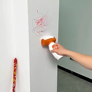 สีทาผนัง พร้อมลูกกลิ้ง สีขาว 500g ลบรอยผนัง สีทาผนังพร้อมลูกกลิ้ง ซ่อมสีผนังบ้าน