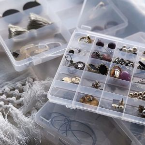 Layered Sectional Organizer Desktop Storage Box