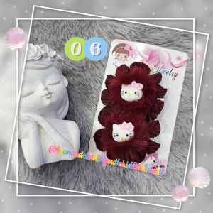 (1PASANG) JEPIT RAMBUT HELLO KITTY IMPORT / JEPIT RAMBUT KARAKTER HELLOKITTY / CUTE HAIR CLIP / RB5030