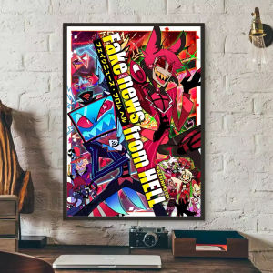 Kayou | Oil Painting By Numbers on Canvas Anime H-Hazbin H-Hotel Alastor Home Decor for Living Room Bedroom Handmade Gift No Frame