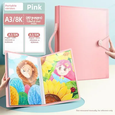 gumahus | Artwork Storage Portfolio A3 A2 8K 4K 8-Page A4