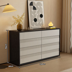 Minimalist Style 8-Drawer Chest Furniture Combination