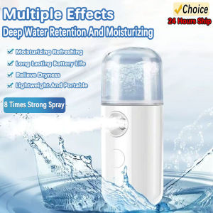 Mini Face Steamer USB Rechargeable Nano Facial Mister Beauty Portable Humidifier Diffuser Moisturizing Skin Care Tools