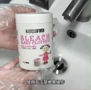 Bột tẩy quần áo trẻ em Alles Gute 300g – khử mùi ố mốc tẩy sạch vết bẩn an toàn cho da bé