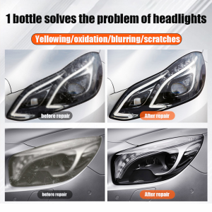1S remove 10-year old yellow car headlamp restoration Spray No need to polish 5000 times brighter Car Headlight Restoration Kit Car headlight repair fluid headlight cleaner headlamp polish 100% yellow removal 大灯修复液 car lamp repair liquid