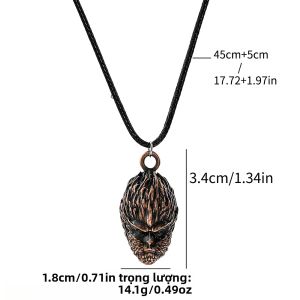 Takara Tomy | Mặt Dây Chuyền Dây Xích Phong Cách Punk Black Myth Wukong Phụ Kiện Cosplay Game Quà Sinh Nhật Cực Chất Dành Cho Nam Và Nữ