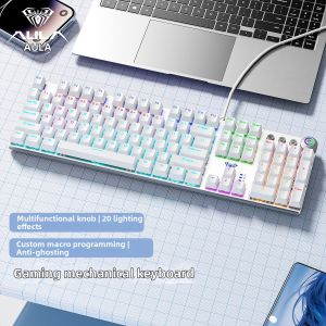 AULA-MOJING | Wireless Mechanical Keyboard 108 Keys