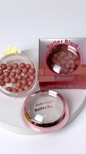 lakerain Roller Blush | Pearl Bead Blush Balls | Soft Glow & Long-Lasting Finish|Pearl Bead Roller Blush | Natural Glow Cheek Color