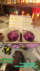 Còi ngân 6 tiếng Samji chính hãng Hàn QuốcĐộ bền cao Âm thanh hayDễ lắp đặt12v-24V