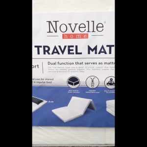 Novelle Easy Travel Mattress (3Fold) | Cushioned Comfort Foldable & Portable