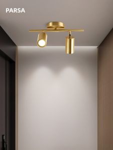 PARSA | Luxury Brass LED Recessed Light Track Mount