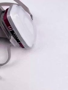 26in1 6200 Half Face Dust Gas Mask Respirator For Industrial Paint Spray Chemical Organic Vapor With Filters Protection