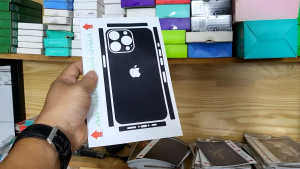 Dán skin Đen Nhám Cho iP 12 đến 16 pro max Full mã bảo vệ máy chống trầy xước và làm đẹp tạo thêm diện mạo mới..