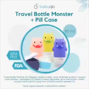 Babyqlo Travel Bottle Monster