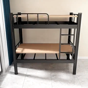 Bunk Bed Iron Staff Dormitory Bed Student Dormitory Bed Metal Heavy Duty Bed