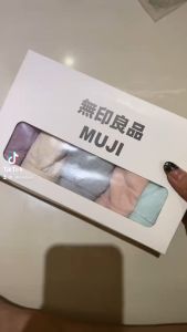 HỘP 5 QUẦN LÓT COTTON MUJI vỏ trắng nữ hàng đẹp