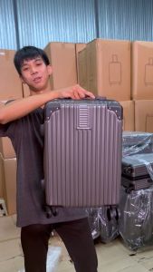 กระเป๋าเดินทาง ขนาด19นิ้ว ซิปล็อครหัส3ชั้น วัสดุABS+PC แข็งแรงทนทาน ป้องกันโจรกรรม พร้อมส่งในไทย มีราคาส่ง รับประกันคุณภาพ