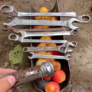 Universal Ratcheting Spanner Set - 8-24mm Adjustable Dual Head Wrench for Screws Nuts and Bolts Non-Slip Grip 8-24mm Universal Adjustable Spanner - Double Head Ratchet Wrench for Torx/Nuts/Screws Multifunction Repair Tool