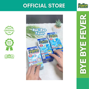 Bye Bye Fever Plester Kompres Demam Untuk Bayi Usia 0-2 Tahun Anak n Dewasa