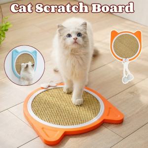 Cat Scratcher Cat Scratch Board with Ball Anti Scratch Bed Cat Wall Climbing Scratch Pad Cat Mat Toy