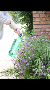 Reciprocating Household Spray Device Manual Sprayer Double Head Handheld Household Metal Rod Micro-Spray