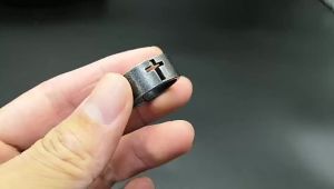 Simple Vintage Steel Color Stainless Steel Cross Ring Punk Christian Ring For Men Fashion Jewelry Best Gift For Friend Wholesale