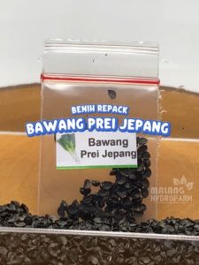 Benih Bawang Prei Jepang Unggulan Berkualitas Biji Bibit repack daun tokyo natsugoro raksasa hydroponik hidroponik sayur sayuran tanaman pot