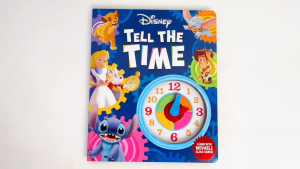 My First Disney Tell The Time Book With Movable Clock Hands
