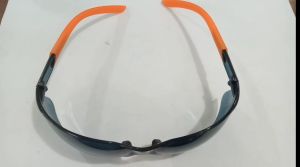 Kacamata Las Hitam Terang Kombinasi Orange