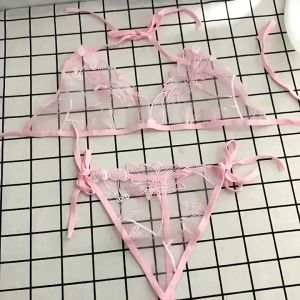 ชุดชั้นเซ็กซี่ การออกแบบที่โปร่งใส สายสะพายไหล่ ปรับได้ 🚚ส่งไวจากไทย 1-3วัน H9203