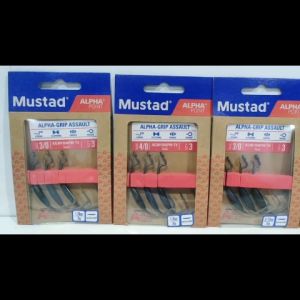 MUSTAD ALPHA-GRIP ASSAULT WEIGHTED HOOK AG38120APW-TX