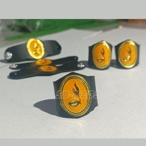 ring kolong pramuka bahan kulit warna kuning penegak siaga penggalang / ring kolong kacu hasduk pramuka warna kuning hijau merah mini untuk anak sd smp sma / ring kolong pramuka warna hijau kuning merah siaga penegak penggalang