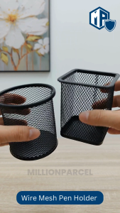 Huajie Wire Mesh Pen Holder | Pencil Holder | Stationary Organizer | Stationery Holder | Marker Holder
