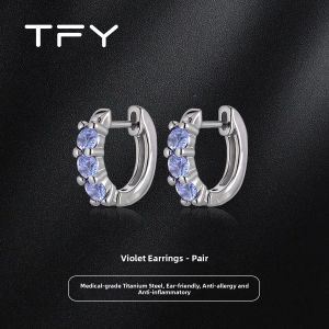 TFY | Water Sleep Resistant Earring Titanium