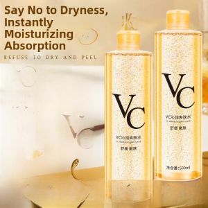 KNIYEA VC Refreshing Skin Toner Womens Hydrating Brightening Skin Essence Pore Minimizing Moisturizing Facial Water