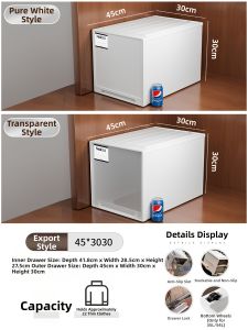 XINGYOU | Clear Plastic Drawer Storage Box