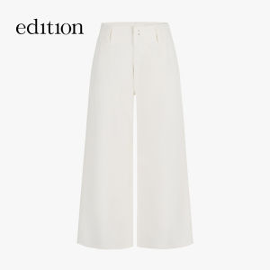 edition | Summer New Womens Jean Trousers 9-Point Straight Leg