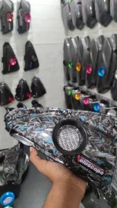 Forged Veloscope Filter / Cover saringan udara Beat deluxe scoopy prestige Genio