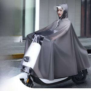 Áo Mưa Xe Máy Điện Dày Dặn Cho Nam Và Nữ Dài Toàn Thân Chống Mưa Cho Xe Điện Một Người Chuyên Dụng Cho Xe Máy