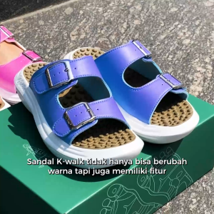 Kozuii K-Walk Energy Aurora Sandal Terapi Refleksi Anti Rematik Sandal Kesehatan Sandal Akupuntur