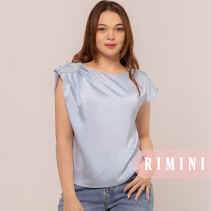 RIMINI - Atasan Formal Satin Premium Tanpa lengan Size XS-XL - Nuira Top CC31758