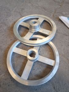 Pulley Alumunium A1 7" as 12mm pulley alumunium