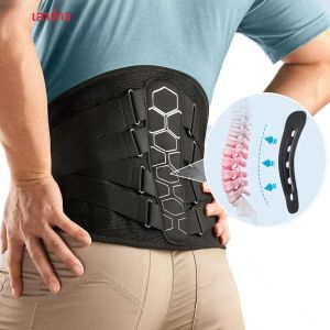 1PCS Back BRACE สําหรับ Lower Back Pain Relief ด้วยระบบรอกเข็มขัดพยุงเอวสําหรับผู้ชายผู้หญิง Lumbar Padการออกแบบตามหลักสรีรศาสตร์